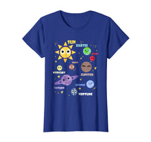 Load image into Gallery viewer, Cute Solar System Shirt Kids Toddlers Astronomy
