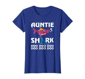 Auntie Shark T-shirt Doo Doo Doo
