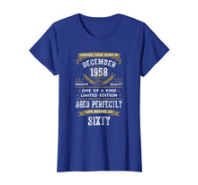 Load image into Gallery viewer, Legends Were Born In December 1958 T-Shirt
