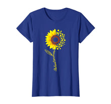 Load image into Gallery viewer, Be Here Tomorrow Sunflower Semicolons T Shirt
