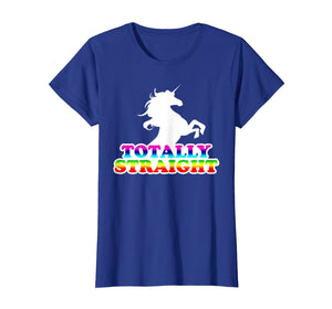 AW Fashions Totally Straight - Gay Pride Premium T-shirt