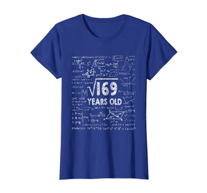 Square Root of 169: 13th Birthday 13 Years Old T-Shirt