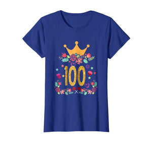 100th Birthday Princess Crown shirt