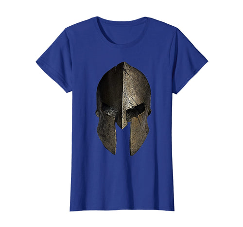 Vintage Spartan Helmet T-Shirt - Warrior tee shirt