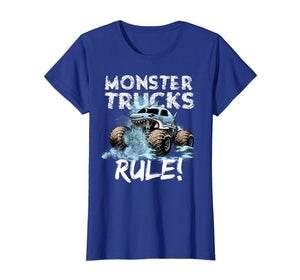 Monster Trucks Rule Shirt for Boys