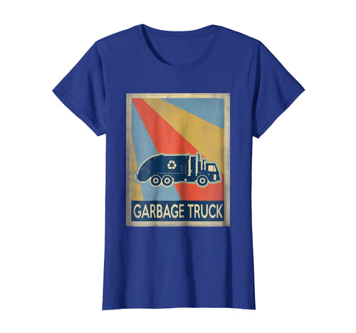 Vintage style Garbage truck Tshirt