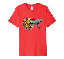 Load image into Gallery viewer, Mighty Lion Roar African Safari Premium Graphic Tee
