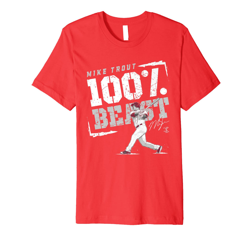 Mike Trout 100% Beast T-Shirt - Apparel