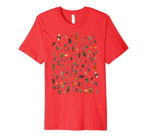 Bugs! Adorable shirt crawling with Bugs Cute play t-shirt
