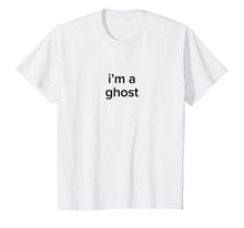 Load image into Gallery viewer, BuzzFeed Ghost Halloween Costume T-Shirt
