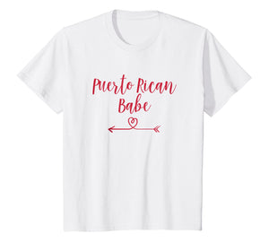 Puerto Rican Babe T-Shirt Puerto Rico Handwriting Style