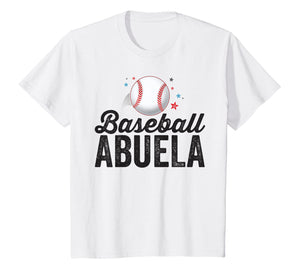 Baseball Abuela T-Shirt Grandma Grandmother Latina Gift