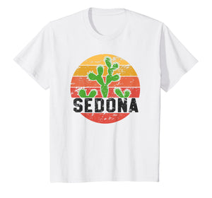 Retro Sedona Arizona T-Shirt Family Vacation Cactus Gift