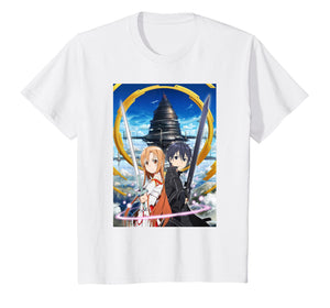Kirito And Asuna Online Sword Art Tshirt