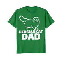 Load image into Gallery viewer, Mens Persian cat dad T-Shirt
