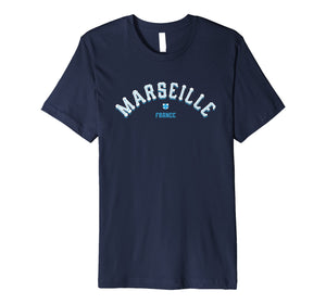 Marseille t-shirt - France Vintage French City tee
