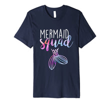 Load image into Gallery viewer, Mermaid Squad Mermaid Birthday Party Shirt
