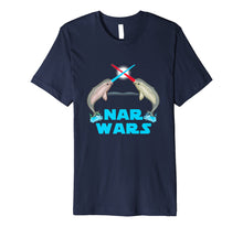 Load image into Gallery viewer, Narwhal The Great Nar Wars Parody Premium T-Shirt
