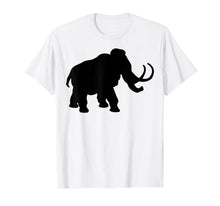 Load image into Gallery viewer, Big Ice-Age Mammoth Elephant Silhouette T-Shirt
