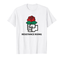 Load image into Gallery viewer, Democratic Socialists of America (DSA) Resistance Rising Tee
