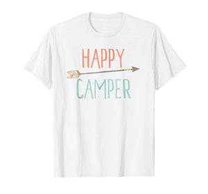 Arrow Happy Camper TShirt Camping TShirt