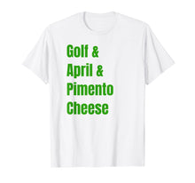 Load image into Gallery viewer, Master Golf Augusta Pimento Cheese Amen Corner Gift T Shirt

