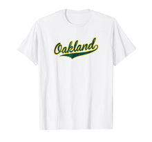 Load image into Gallery viewer, Oakland T-Shirt - Baseball Script
