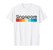Load image into Gallery viewer, Singapore Asia Retro style Vintage Design T-shirt
