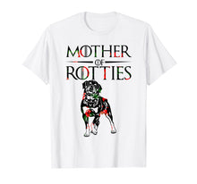 Load image into Gallery viewer, Mother of Rotties Dogs Flower T-shirt
