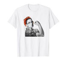 Load image into Gallery viewer, Ruth The Riveter Ruth Bader Ginsberg We Can Do It Tee
