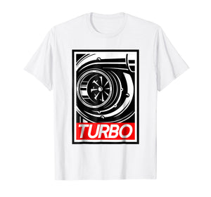 Mens Turbo Tshirt For people who love boost, racing and drifting.