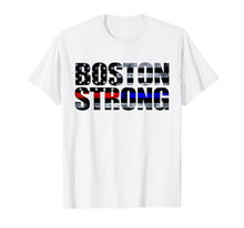 Load image into Gallery viewer, Boston Strong First Responders Flag T-Shirt
