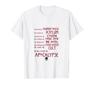 American Movies Horror Story T-Shirt American Horror Clothes