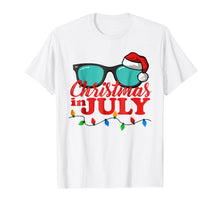 Load image into Gallery viewer, Christmas in July Santa Hat Sunglasses Summer Celebration
