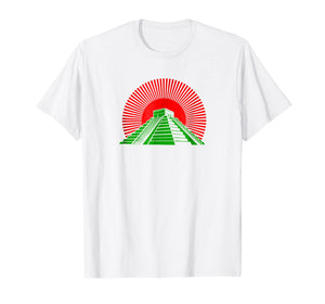 Mayan Mexican Azteca pyramid t-shirt