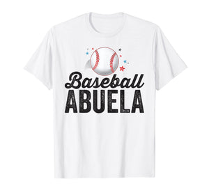 Baseball Abuela T-Shirt Grandma Grandmother Latina Gift