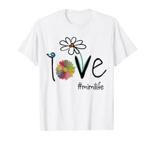 Load image into Gallery viewer, Love Mimi Life - Art Flower Bird Tshirt For Mother&#39;s day
