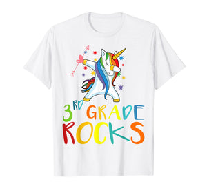 3 rd Grade Rocks Shirt Funny third Graders & Teachers