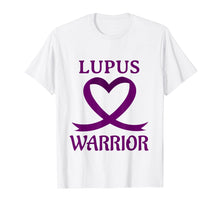 Load image into Gallery viewer, LUPUS WARRIOR Purple Heart Ribbon Tshirt
