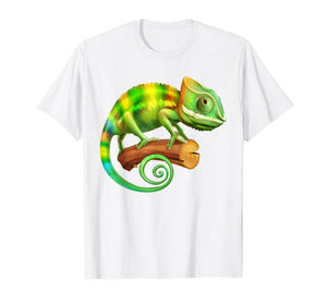 Cool Colorful Chameleon Gecko Lizard T-Shirt, Kid Gift Tee