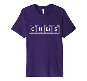 Chess Periodic Table Elements Spelling T-Shirt
