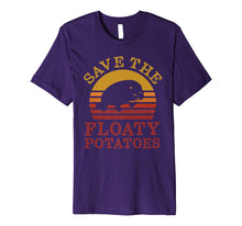 Load image into Gallery viewer, Save the floaty potatoes vintage premium t shirt
