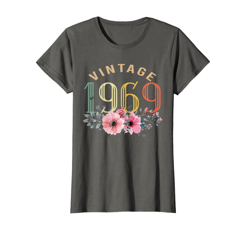 Womens 50th Birthday Gift Vintage 1969 T-Shirt Classic Women Gifts
