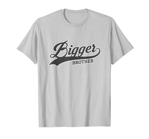 Bigger Brother Sibling Grayscale Shirt