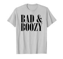 Load image into Gallery viewer, Bad &amp; Boozy Bachelorette Party Funny Summer Beer Pun T-shirt

