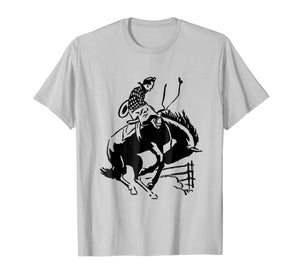 Cowboy Rodeo T-Shirt Western Wrangler Ranch Graphic Tee