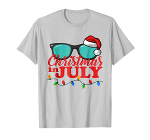 Christmas in July Santa Hat Sunglasses Summer Celebration