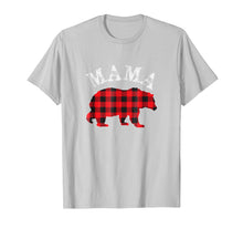 Load image into Gallery viewer, Red Plaid Mama Bear Matching Buffalo Pajama Shirt
