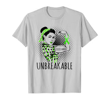 Load image into Gallery viewer, SCOLIOSIS WARRIOR IS UNBREAKABLE T SHIRT
