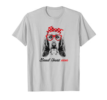 Load image into Gallery viewer, Basset Hound Mom T-Shirt-Mothers Day for Dog Lovers Gift
